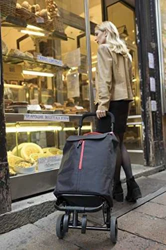Gimi Mėlynas pirkinių vežimėlis 30 kg/50 l. Dvigubas Naujas mėlynas