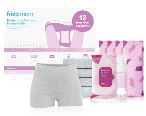 FRIDA_SET Frida Mom atkūrimo po gimdymo būtiniausių priemonių rinkinys