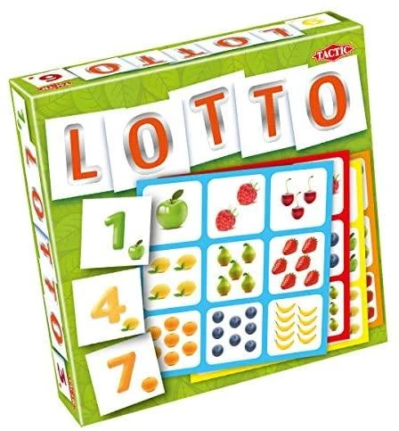 Taktinis žaidimas Lotto skaičiai ir vaisiai
