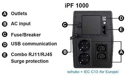 Fortron FSP | IFP 1000 | 1000 VA | 600 W