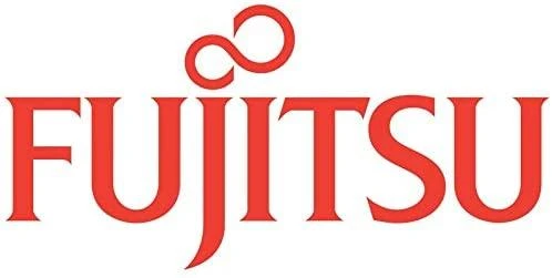 Fujitsu kompanijos logotipas