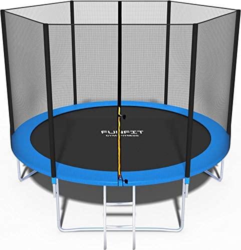 Batutas su tinklu FunFit 374cm + kopetėlės