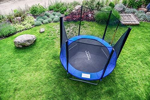 Batutas su tinklu FunFit 374cm + kopetėlės
