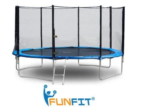 Batutas su tinklu FunFit 312cm + kopetėlės