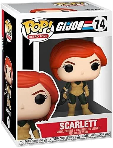 Figūrėlė Funko Pop Funko POP Vinyl: G.I. Joe - Scarlett