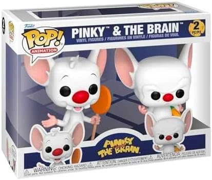 FUNKO POP! Vinilinė figūrėlė: Pinkis ir Makaulė, 9 cm
