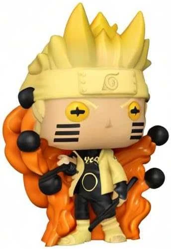 FUNKO POP! Vinilinė figūrėlė Naruto Shippuden - Naruto, 9.5 cm | figūrėlė šviečia tamsoje