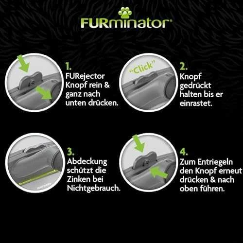 FURminator šukos stambiems gyvūnams