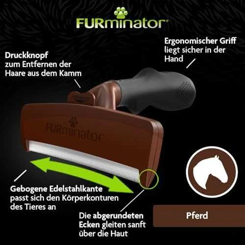 FURminator šukos stambiems gyvūnams