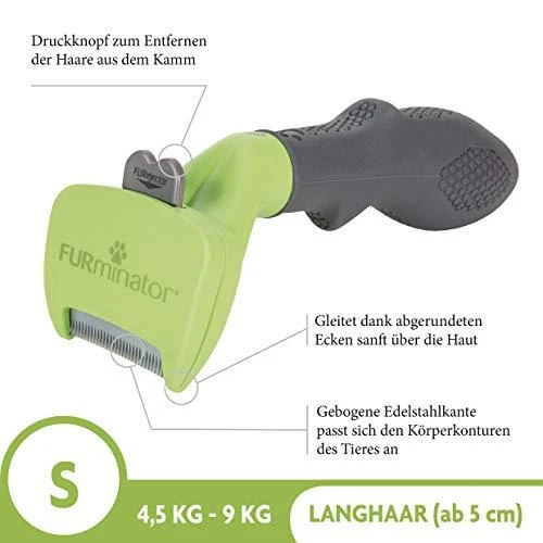 Furminator šukos ilgaplaukiams šunims - S