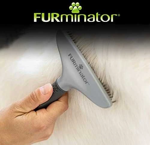 Furminator metalinės šukos-grėbliukas šunims ir katėms