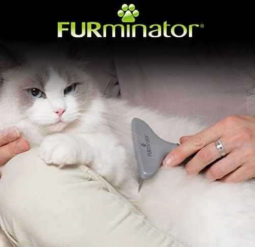 Furminator metalinės šukos-grėbliukas šunims ir katėms