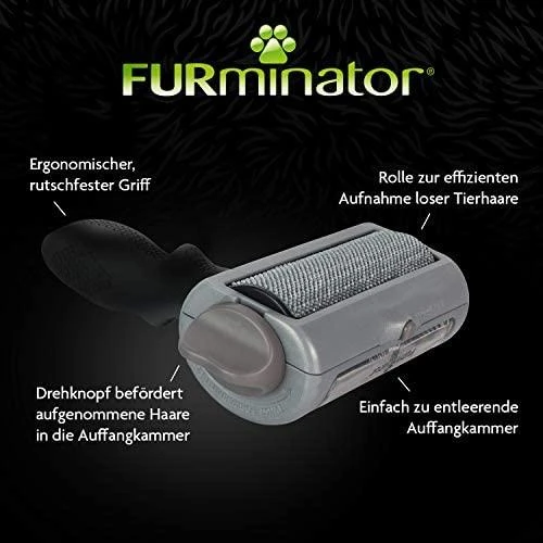 FURminator gyvūnų plaukų surinkimo įrankis