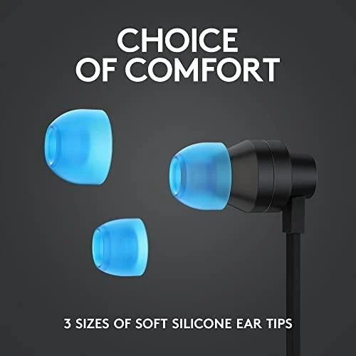 Į ausis įkišamos ausinės žaidimams Logitech G333, Mėlyna