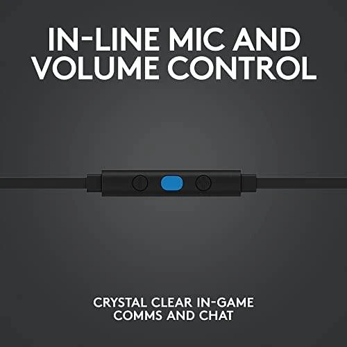Į ausis įkišamos ausinės žaidimams Logitech G333, Mėlyna