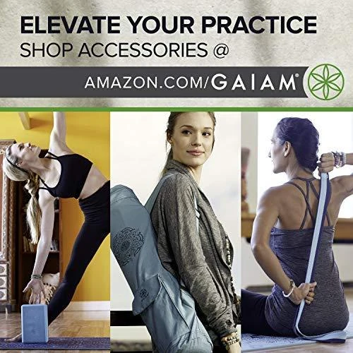 Kita Gaiam dvipusė jogos kilimėlis "GRANITE/STORM" 4 mm 61956