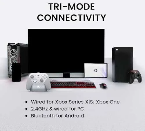 „GameSir G7 Pro“ universalus „Bluetooth“ žaidimų valdiklis „XBOX“ serijos „X/S“ / „One“ juodas