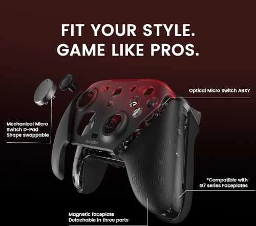 „GameSir G7 Pro“ universalus „Bluetooth“ žaidimų valdiklis „XBOX“ serijos „X/S“ / „One“ juodas