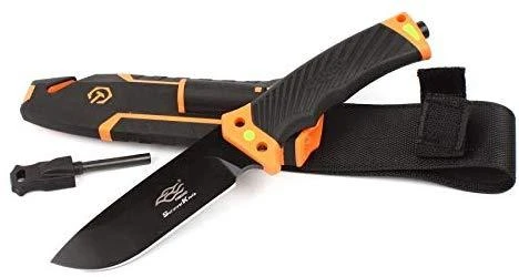 Ganzo Firebird Peilis su fiksuota geležte Ganzo G8012-BK