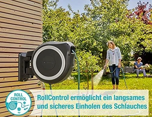 Ritė su žarna Gardena 25m RollUp M/L 9704736-01