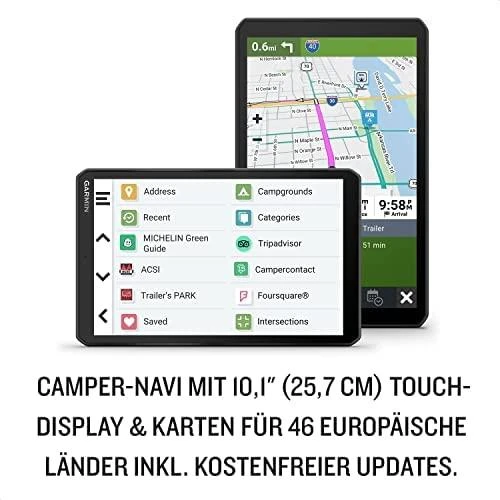Garmin Camper 1095, EU MT-D, GPS