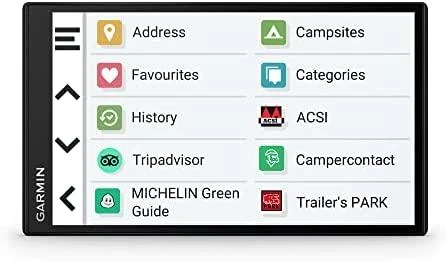 Garmin Camper 795 7" Kemperis su palydovine navigacija su skaitmeniniu eismu