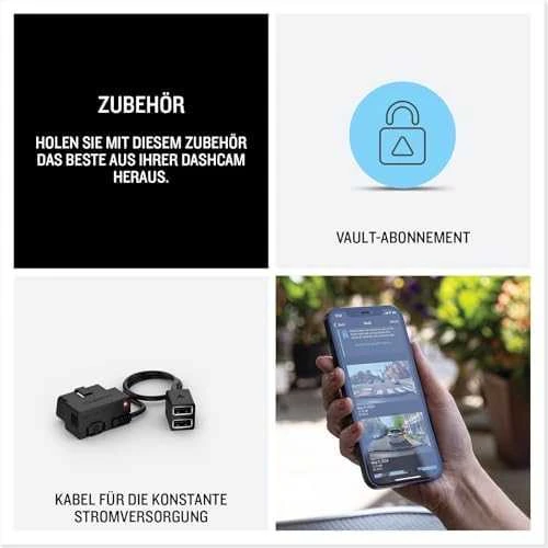 Garmin Dash Cam™ X310  4K vaizdo registratorius su jutikliniu ekranu, 140 laipsnių apžvalgos lauku ir integruotu poliarizatoriumi „Clarity™“