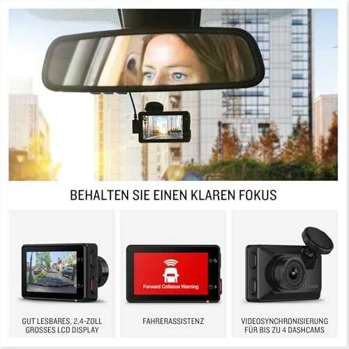 Garmin Dash Cam™ X310  4K vaizdo registratorius su jutikliniu ekranu, 140 laipsnių apžvalgos lauku ir integruotu poliarizatoriumi „Clarity™“