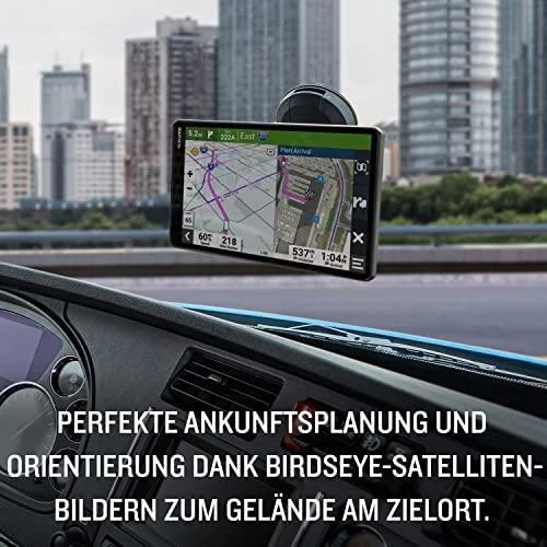 Sunkvežimių palydovinė navigacija Garmin dēzl LGV610 6" su „Live Traffic“