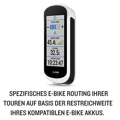 Dviračio kompiuteris Garmin Edge Explore 2, Baltas