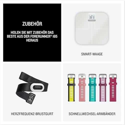 Išmanusis laikrodis Garmin Forerunner® 165 Music Uogų / alyvinės spalvos