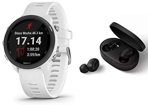 Garmin Išmanusis laikrodis Forerunner 245 Music, GPS, Wi-Fi, EU / PAC,  Baltas / Juodas | Varle.lt