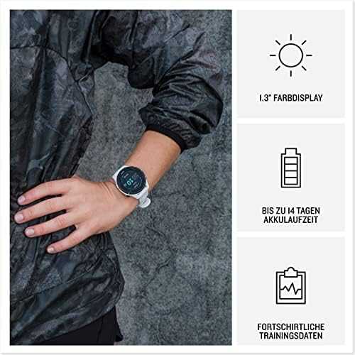 Išmanusis laikrodis Garmin Forerunner 255, Juodos spalvos apvadas su mėlynos spalvos silikoniniu dirželiu, 46mm