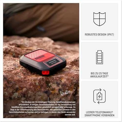 Garmin inReach Messenger Plus SOS palydovinio ryšio įrenginys su nuotraukų ir balso žinučių siuntimo funkcija