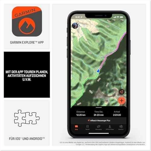 Garmin inReach Messenger Plus SOS palydovinio ryšio įrenginys su nuotraukų ir balso žinučių siuntimo funkcija