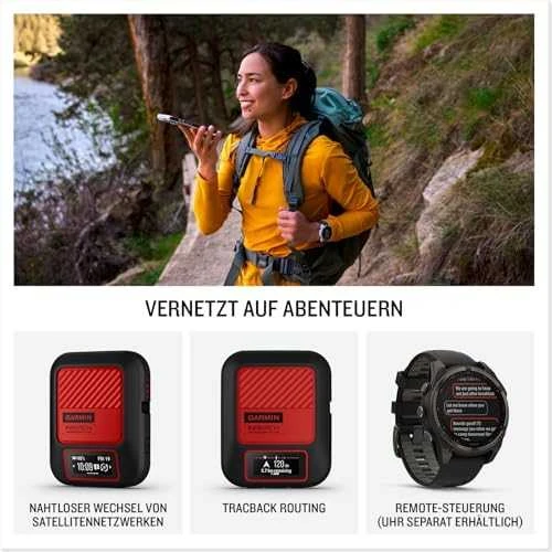 Garmin inReach Messenger Plus SOS palydovinio ryšio įrenginys su nuotraukų ir balso žinučių siuntimo funkcija