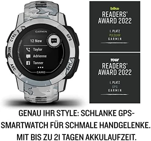 Išmanusis laikrodis Garmin Instinct 2S Camo Edition, Rūko kamufliažinės spalvos