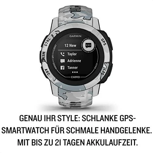 Išmanusis laikrodis Garmin Instinct 2S Camo Edition, Rūko kamufliažinės spalvos