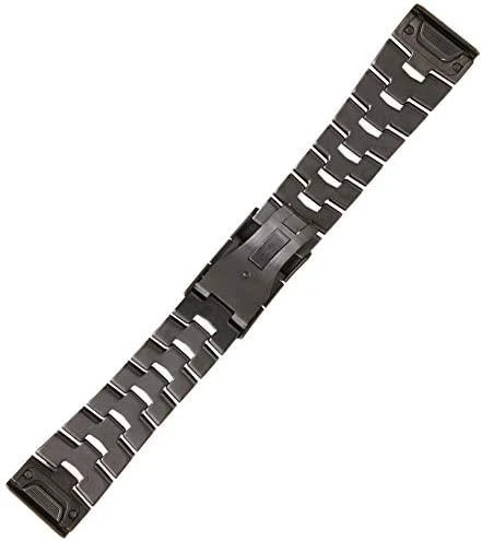 Išmaniojo laikrodžio Garmin greitai atsegamas, titaninis dirželis, Pilkos spalvos, 26mm