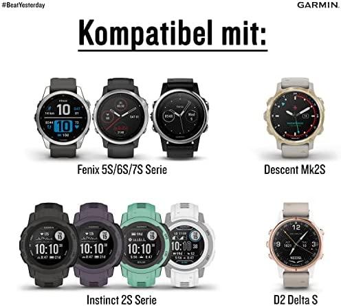 Garmin QuickFit 20 mm greitai atsegamas dirželis, Rausvos spalvos