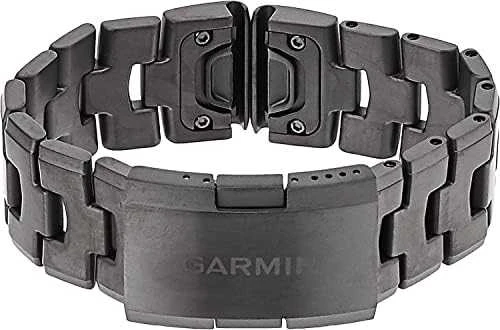Garmin QuickFit 22mm Laikrodžio dirželis skirta fenix 6, Anglies pilkas DLC Titanium