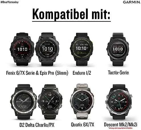 Garmin Acc, 20mm, UltraFit 2, Nylon Band, Juodas, WW/Asia