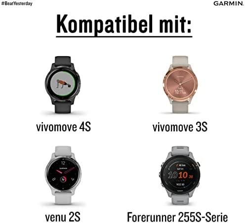Išmaniojo laikrodžio Garmin greitai atsegamas silikoninis dirželis, Pilkos spalvos, 18mm