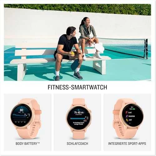 Išmanusis laikrodis Garmin vívoactive® 6, Metalinės jaspio spalvos su žaliojo jaspio spalvos dirželiu