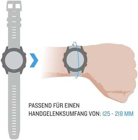 Išmaniojo laikrodžio Garmin greitai atsegamas silikoninis dirželis, Baltos spalvos, 20mm