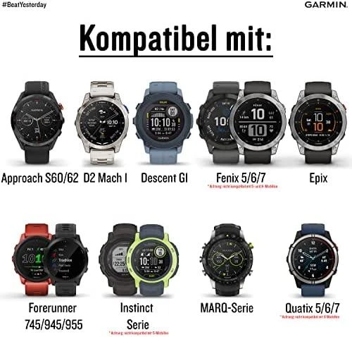 Išmaniojo laikrodžio Garmin greitai atsegamas dirželis, Mėlynos spalvos, 22mm