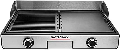 Gastroback 42524 Design Tisch-Grilis Plancha & BBQ 2.000W