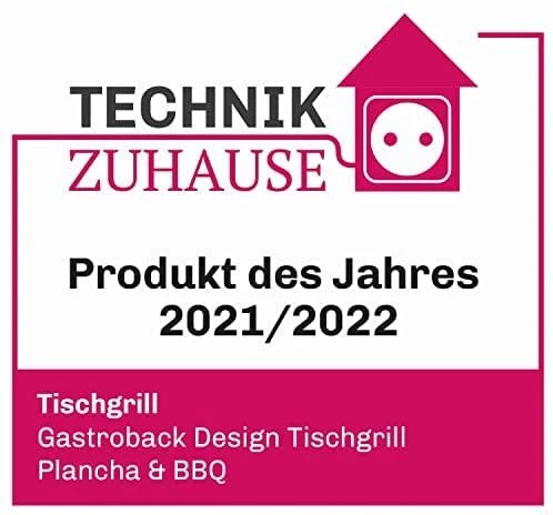 Gastroback 42524 Design Tisch-Grilis Plancha & BBQ 2.000W