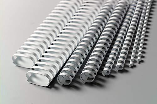 GBC Spiralė įrišimui 12mm, balta, (100vnt.)