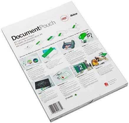 GBC Folie laminacyjne Document Pouch A4 2x75 mic 100 vnt (3740400)
